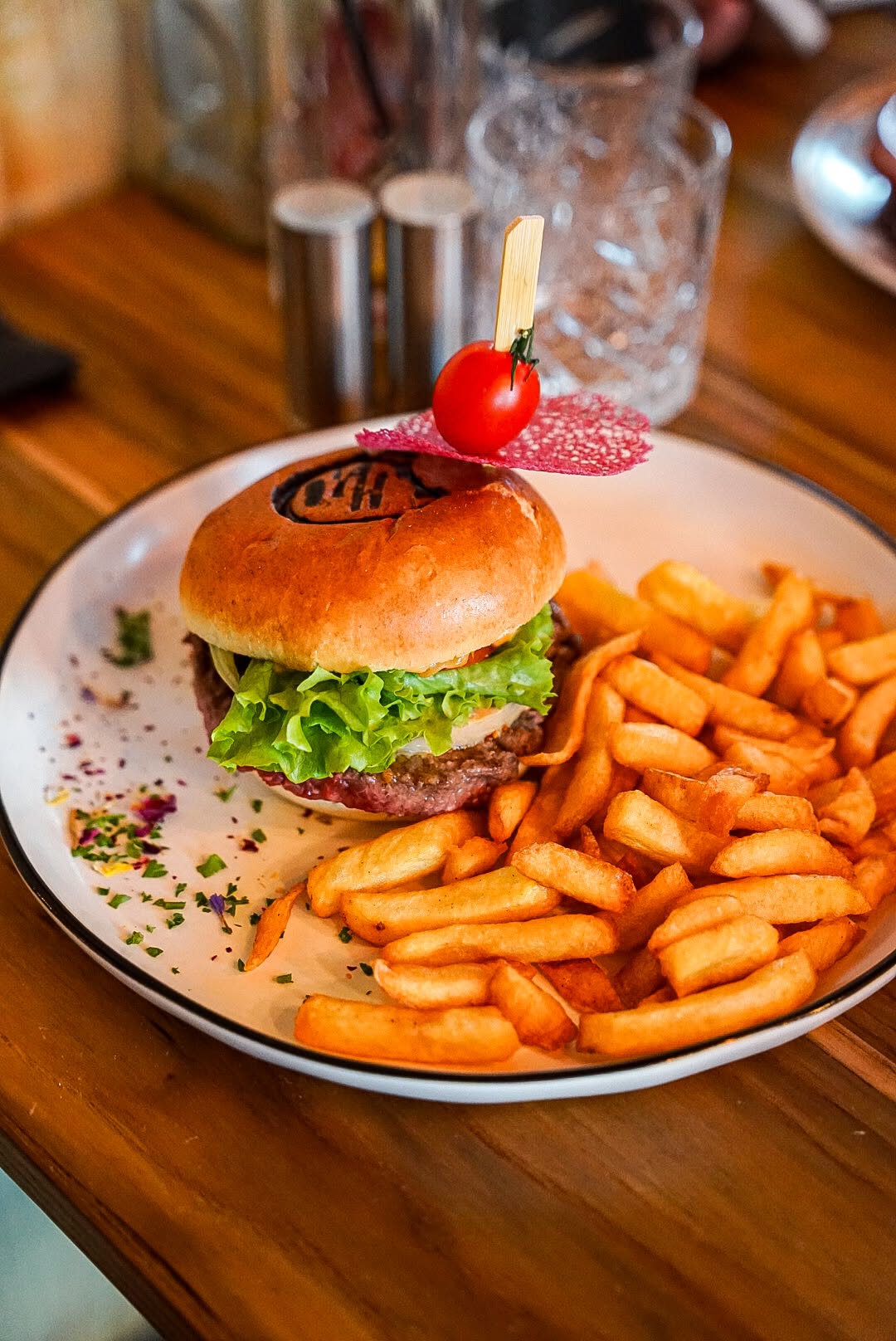 Burger gourmand